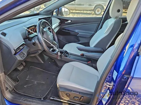 2021 Volkswagen Id.4 Pro S из США, поврежденный, VIN WVGTMPE20MP023839